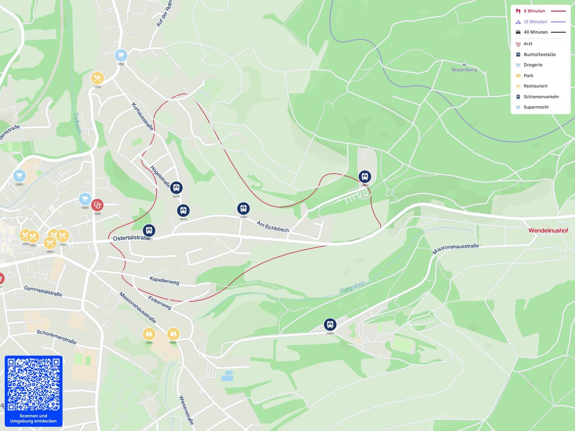 Etagenwohnung in 66606 Sankt Wendel / Urweiler mit 101 m² kaufen