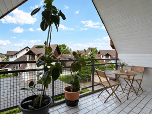 3 Zimmer DG-Wohnung mit Loggia, Garage und zusätzlich ca.31m² ausgebauter Nutzfläche im Spitzboden – 68229 Mannheim – Vorschaubild 9