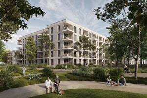 FERIEN-SPECIAL: 3-Zimmer-Wohnung mit Badezimmer en suite und Balkon – 80995 München – Vorschaubild 6