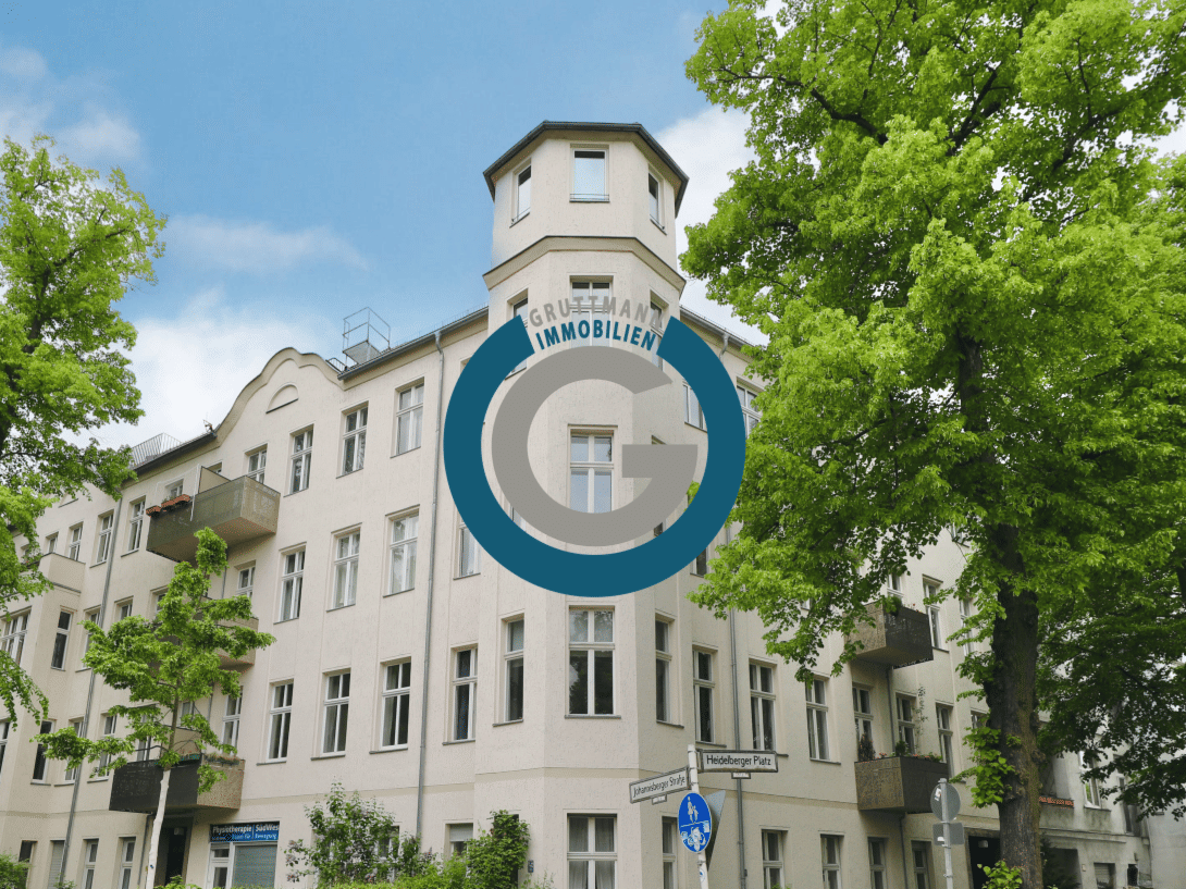 PRAKTISCHES ERDGESCHOSS - SCHÖNE HOLZDIELEN,& STUCK- IM RHEINGAUVIERTEL, NÄHE HEIDELBERGER PLATZ – Berlin – Bild 1 von 9