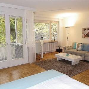 Gemütlich möbliertes Apartment/ Balkon /Fahrstuhl / Kabel-TV/Keller/ Waschküche/ ab 01.09.2026 – 22085 Hamburg – Vorschaubild 3