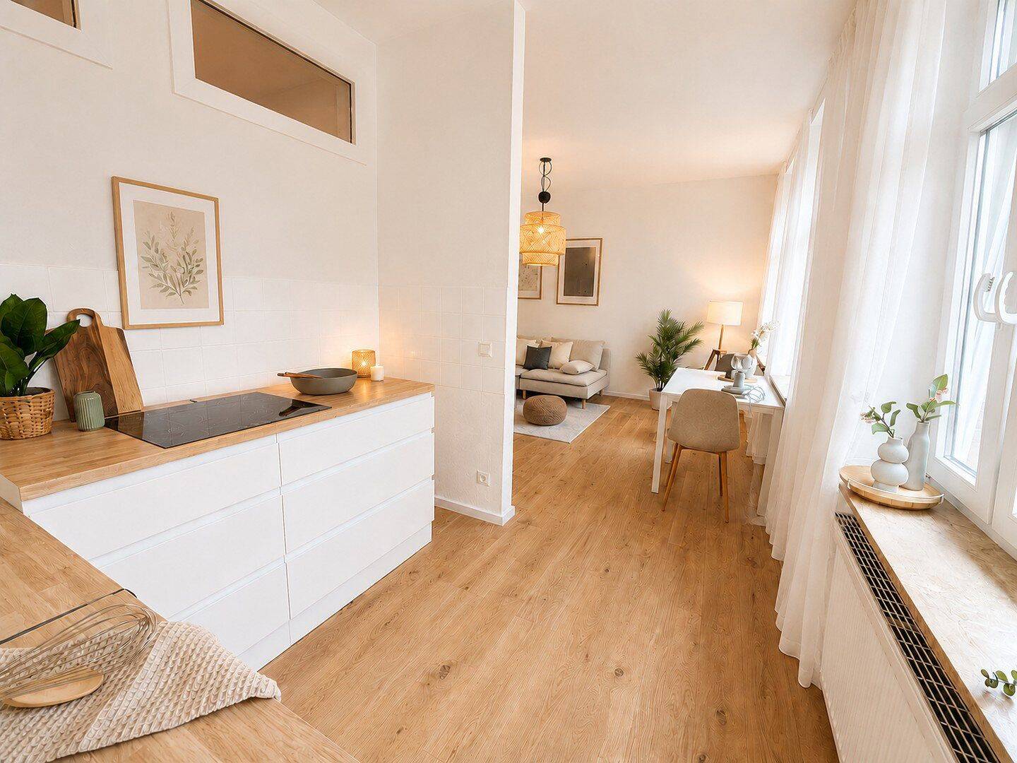 ***Helle und gemütliche 3-Zimmer-Wohnung in der Andreasvorstadt*** Balkon // Bezugsfrei – Erfurt – Vorschaubild 5
