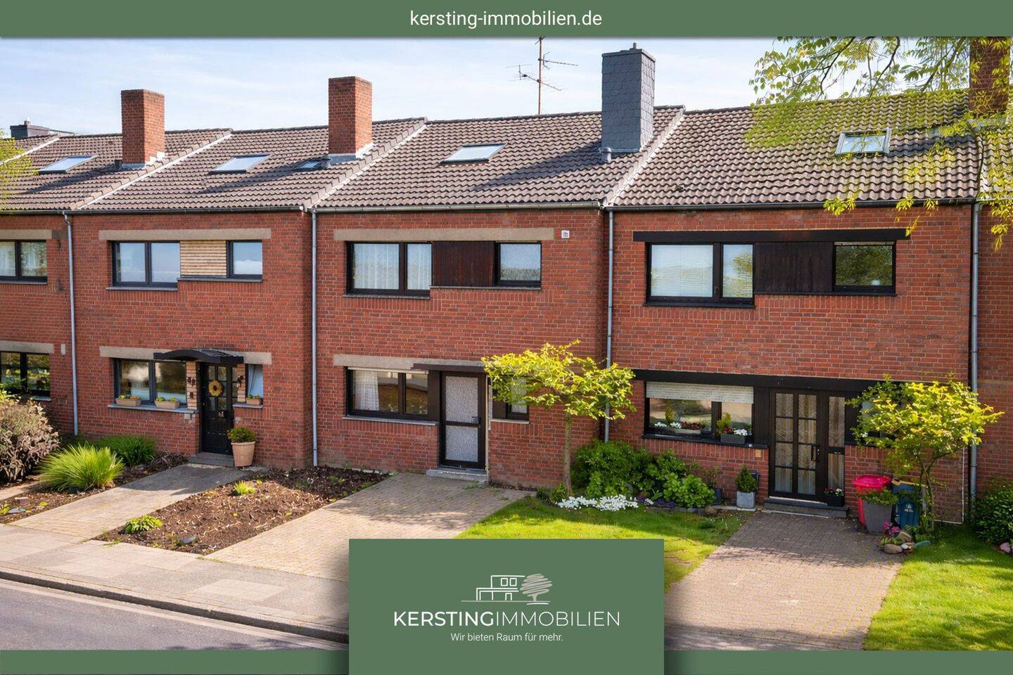 Krefeld-Oppum: Reihenhausklassiker mit guter Raumaufteilung und viel Potenzial in schöner Lage!