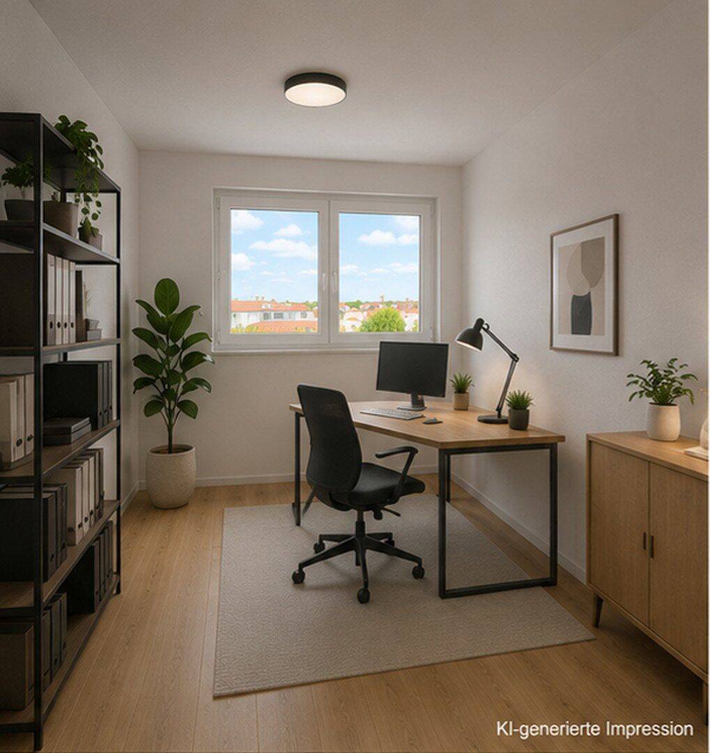 Erstbezug nach Sanierung! Helle 3,5 Zi.-DG-Whg. mit Balkon und Burgblick. – Nürnberg – Vorschaubild 2