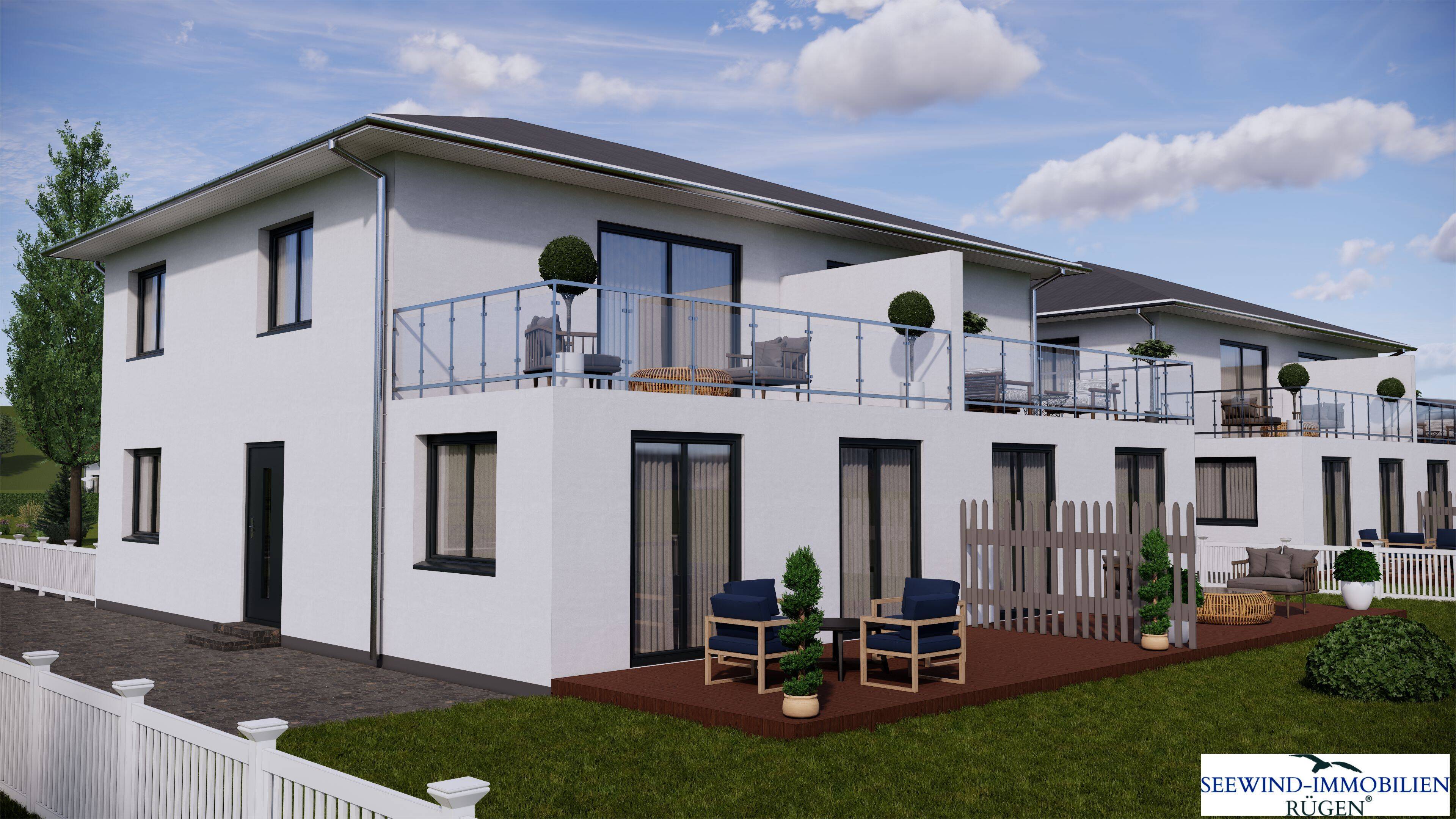 *NEUBAU* Doppelhaushälfte in Lauterbach - Exklusives barrierefreies Wohnen mit Blick zum Wasser