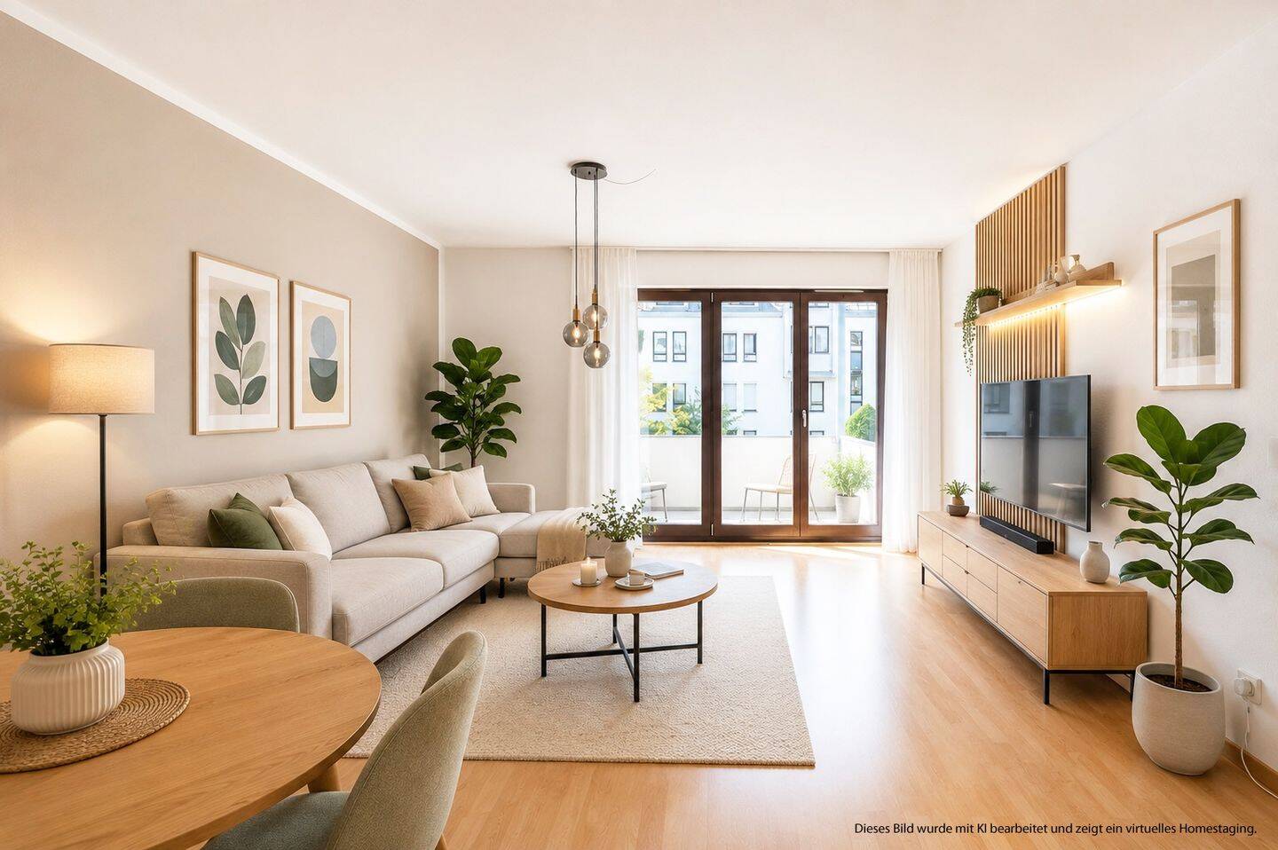 AIGNER - Ruhelage: 3-Zimmer-Wohnung mit 2 Balkonen und idealem Grundriss – München – Bild 1 von 7
