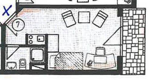 Renoviertes 1-Zimmer Apartment im Erdgeschoss einer Studentenwohnanlage – Erlangen – Vorschaubild 8