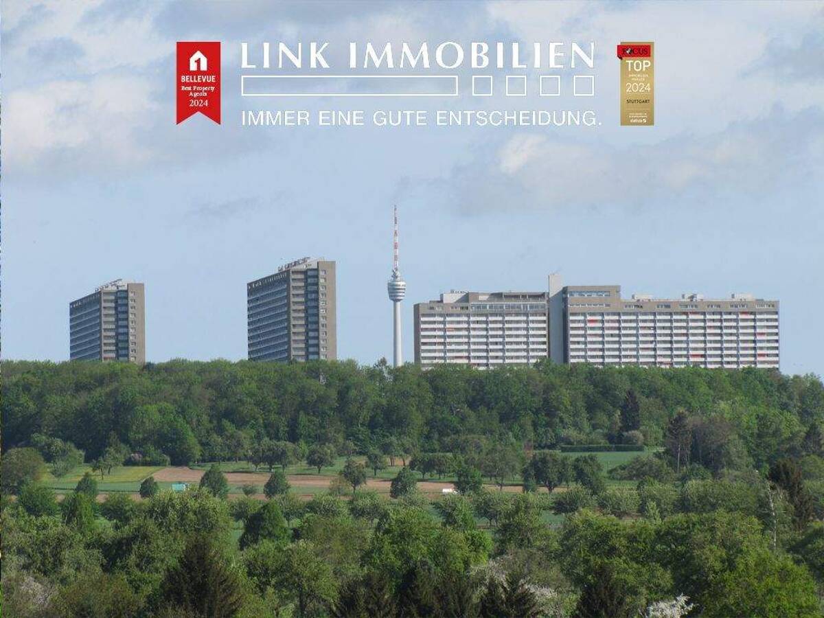 Stuttgart-Asemwald: Vermietete 3,5-Zimmer-Wohnung im 15. OG mit schöner Aussicht! – 70599 Stuttgart – Bild 1 von 9