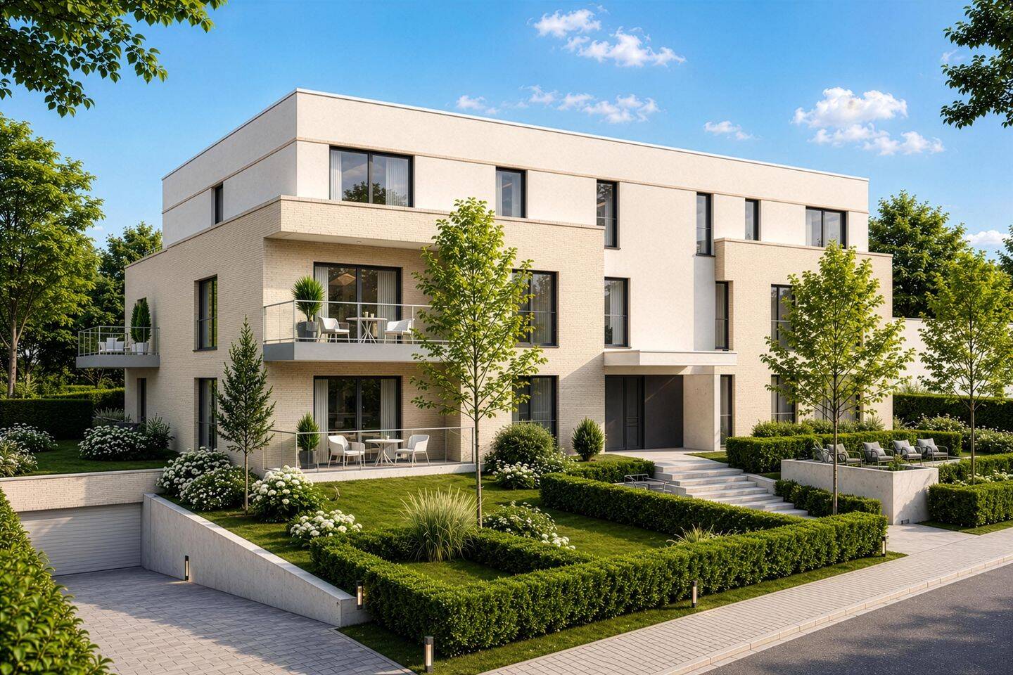 Exklusive Obergeschosswohnung in außergewöhnlichem Neubauprojekt in Kassel-Harleshausen