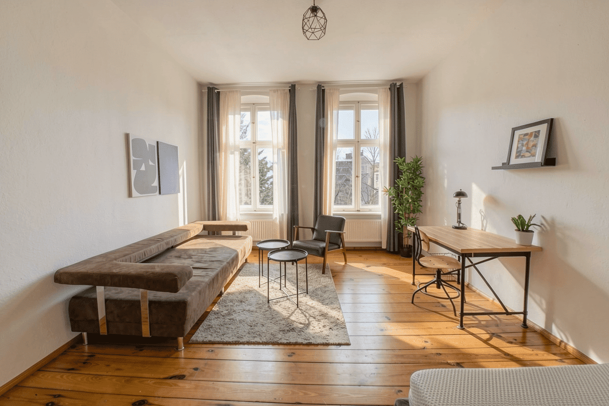 Charmante 2-Zimmer-Altbauwohnung mit Balkon nahe Tempelhofer Feld