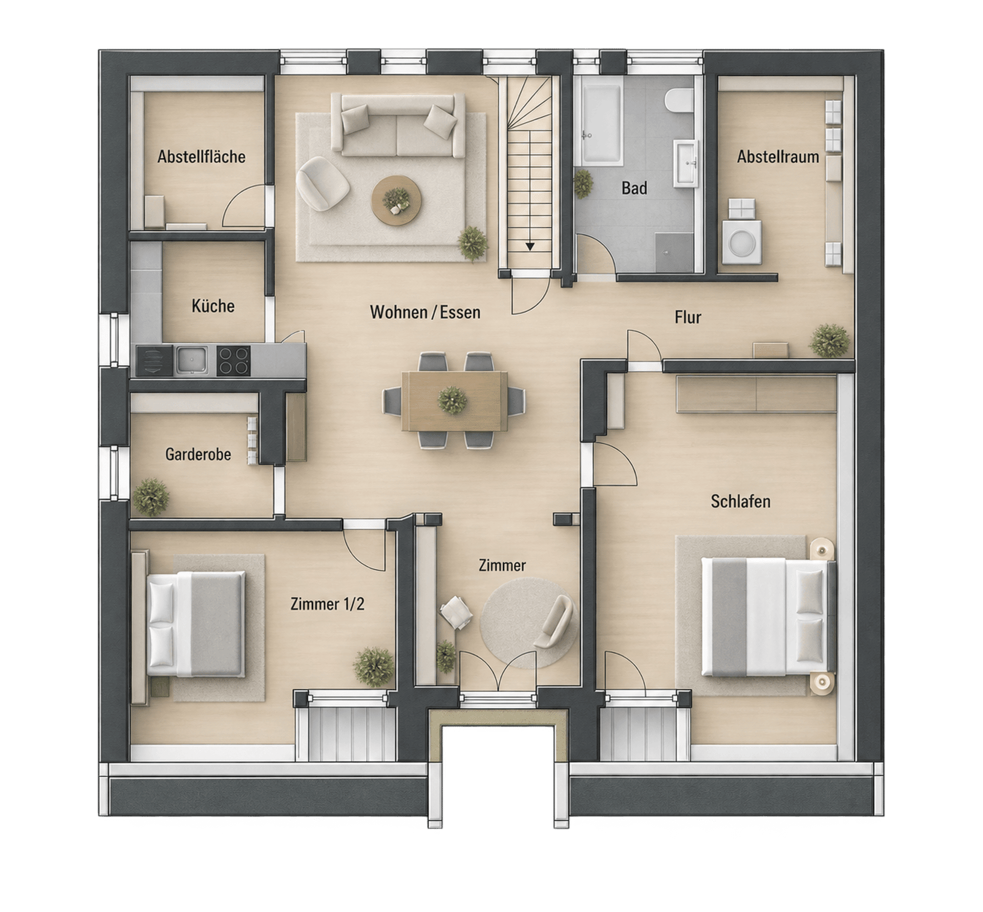 Dachgeschosswohnung in 89077 Ulm mit 75,56 m² kaufen