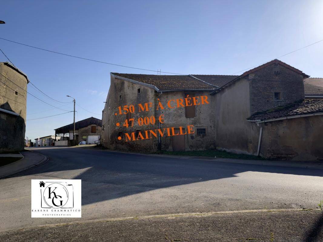 Maison 2 pièces 150 m² · à Mairy-Mainville · 150 m² · 47 000 €