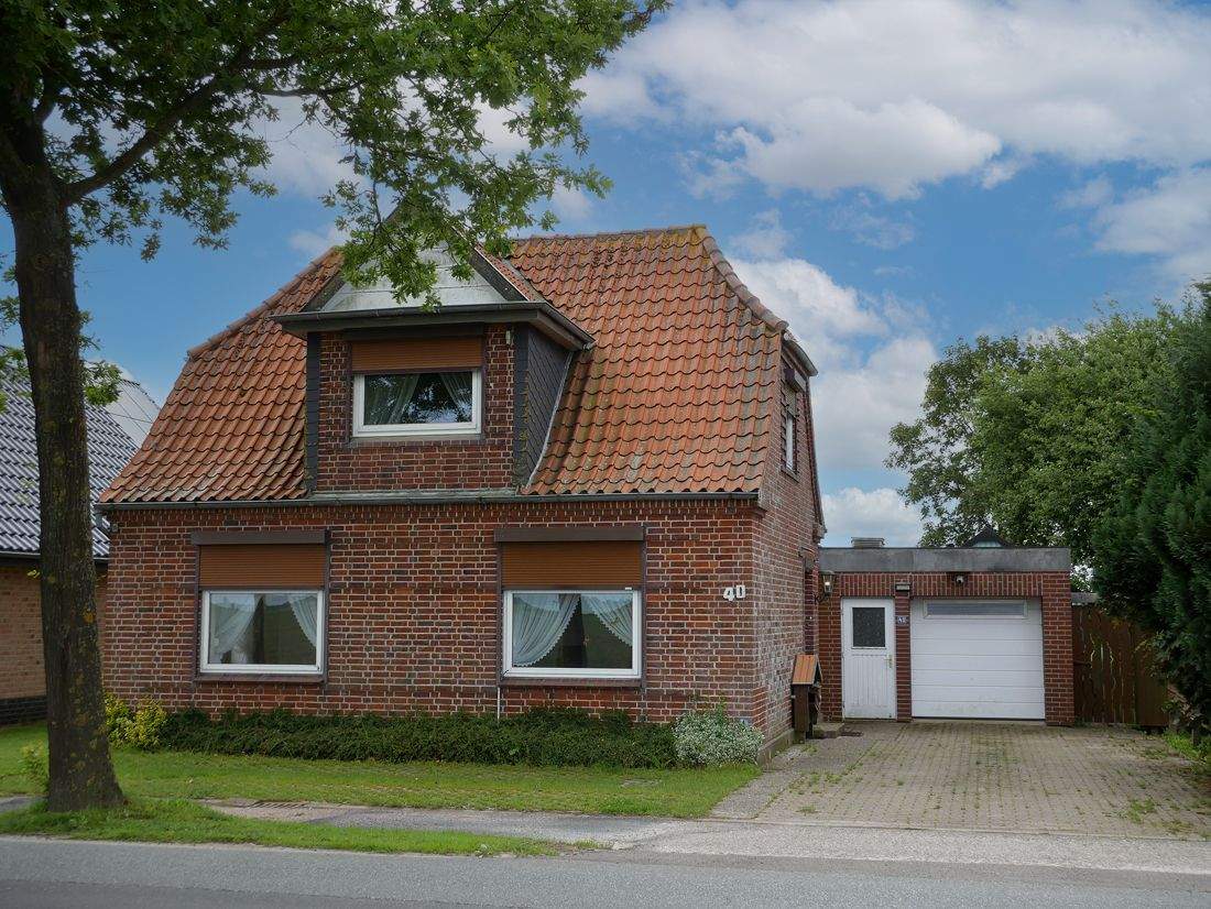 Neuer Preis ! Dauerwohnsitz oder Ferienobjekt an der Nordseeküste. Gepflegtes EFH mit Einliegerwohnung. – Friedrichskoog – Bild 1 von 9