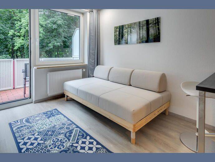 Möbliert: Schönes möbliertes Apartment in Solln – München – Vorschaubild 4