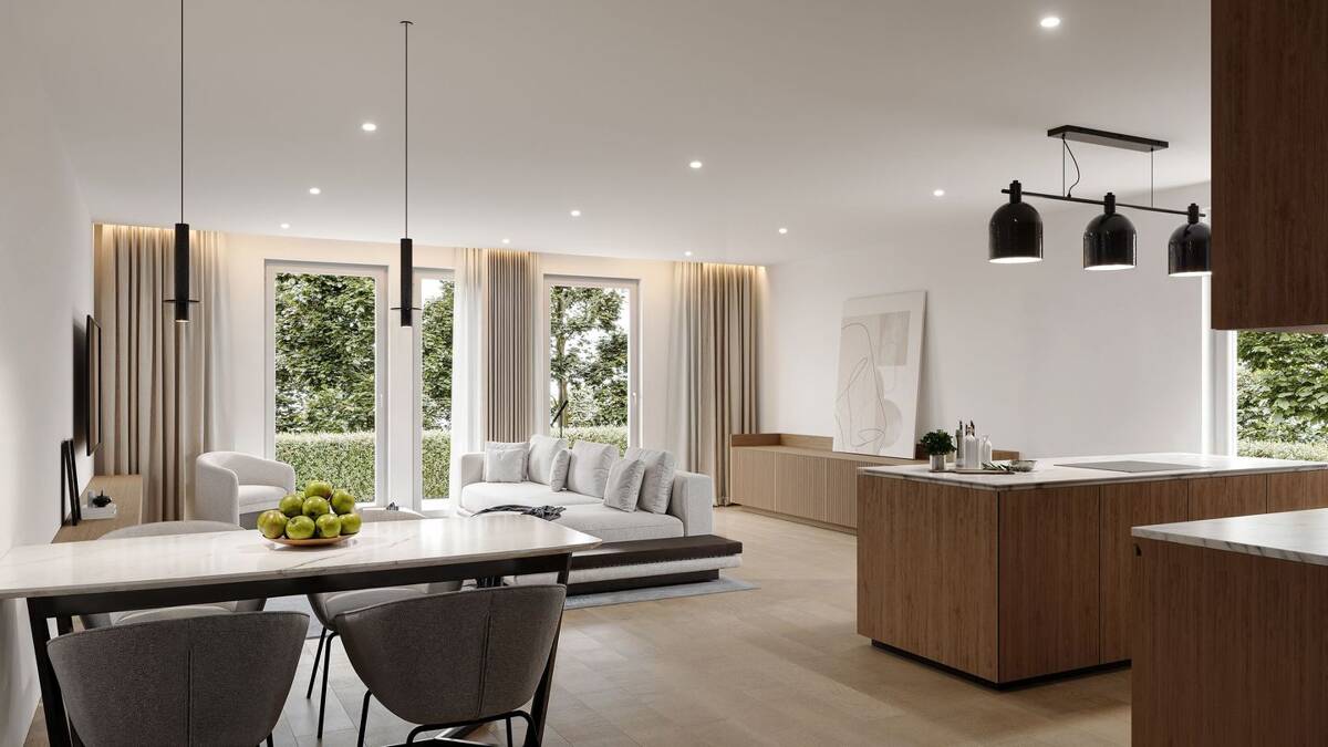 Letzte verfügbare Wohnung: Neubau 4-Zimmer im EG 135 m² mit großem Garten in Südausrichtung – 44141 Dortmund – Bild 1 von 6