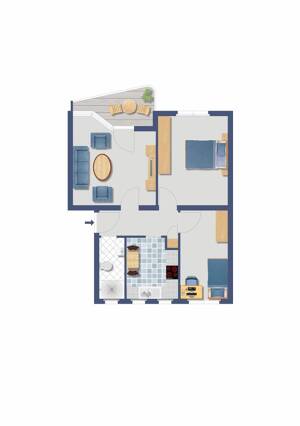 Kapitalanlage mit Balkon in der 'Grünen Mitte' Dellwig! – Regenweg 1, 45357 Essen – Vorschaubild 5