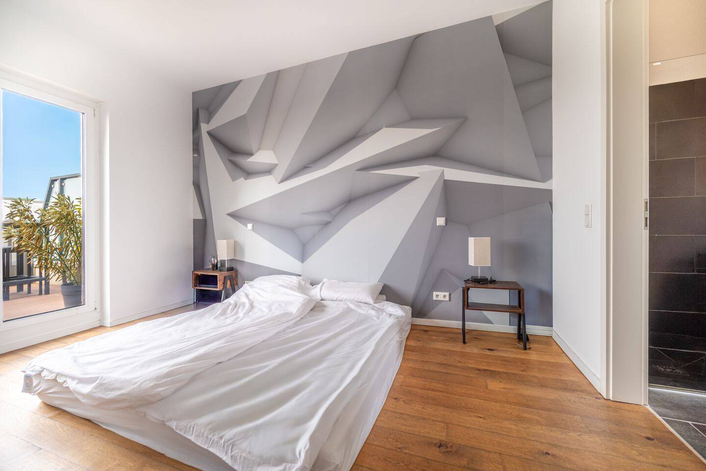 ?? Urbanes Neubau-Penthouse in Friedrichshain - Helle 3 Zi Whg mit 2 Blk, Aufzug, Kamin & Tiefgarage – Berlin – Vorschaubild 9