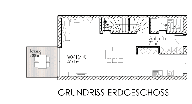 Neubau-Doppelhaus (KfW 55) – Attraktive Kapitalanlage in Straubing – Straubing – Vorschaubild 3