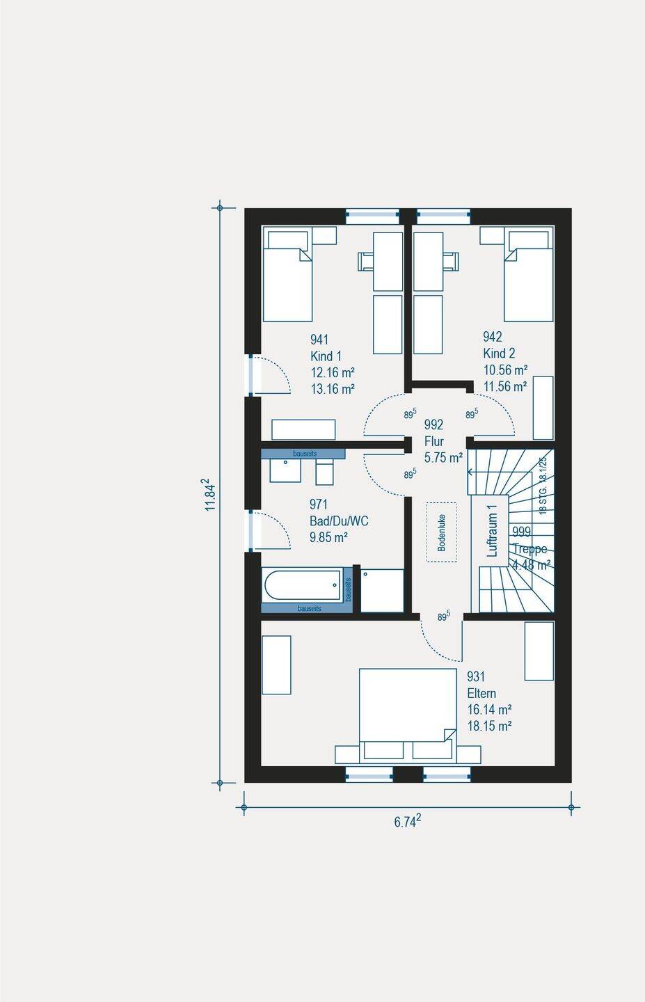 Individuelle Doppelhaushälfte - Ihr maßgeschneidertes Zuhause mit allkauf Qualität und Service – Landau in der Pfalz – Vorschaubild 3