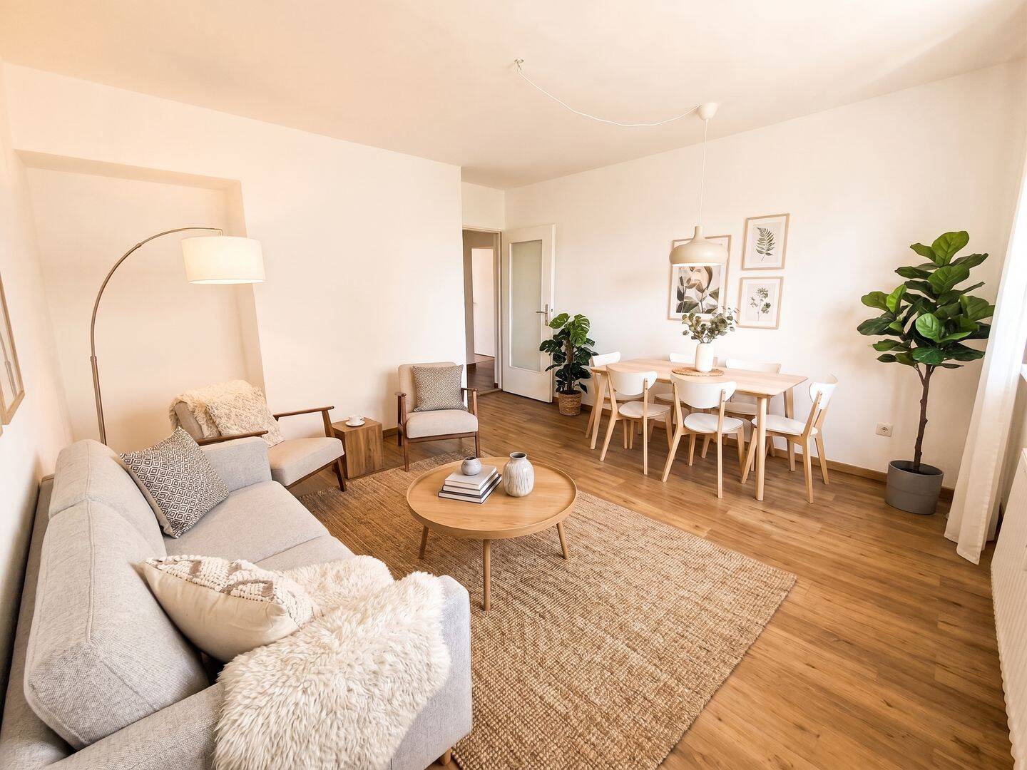 Helle WG-geeignete 2,5-Zimmer-Wohnung mit Einbauküche – München – Bild 1 von 9