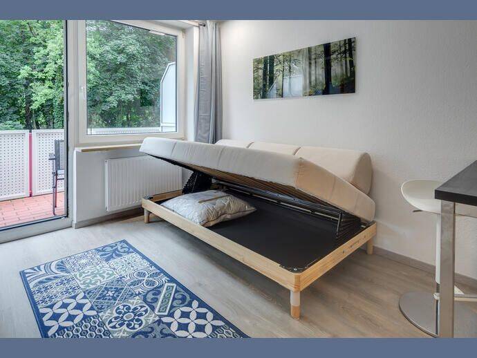 Möbliert: Schönes möbliertes Apartment in Solln – München – Vorschaubild 5