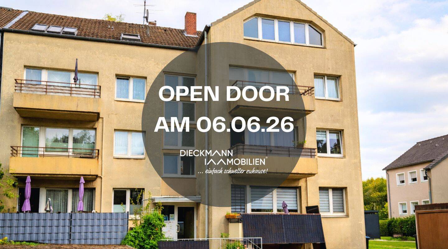 Open-Door-Besichtigung am 06.06. | Wohnung "MiniFlat O802" - Apartment in Walsum