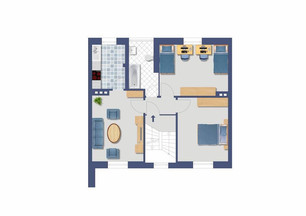 ACHTUNG SOMMERAKTION ! * Frei ab 01.10.2026 ! * Sonnige & geräumige 3,5 Raum- Wohnung mit Garten – Düsseldorf – Vorschaubild 2