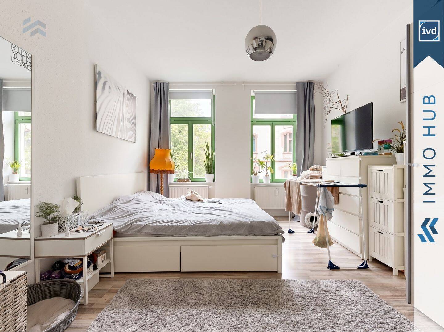 ++ Gepflegte 3-RW mit Balkon und Stellplatz in beliebter Wohnlage ++ – Leipzig – Vorschaubild 2