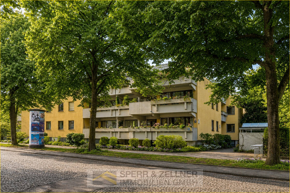 München, Gern - Traumlage - Exklusive 4-Zimmerwohnung mit 3 Balkonen und Tiefgarage in Toplage