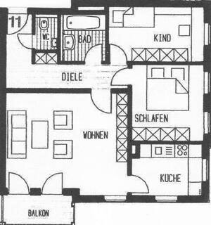 Sonnige 3-R-Neubauwohng. mit Südbalkon u. ebenerdiger Dusche in ruhiger grüner Lage von Dresden-Cotta – 1157 Dresden – Vorschaubild 7