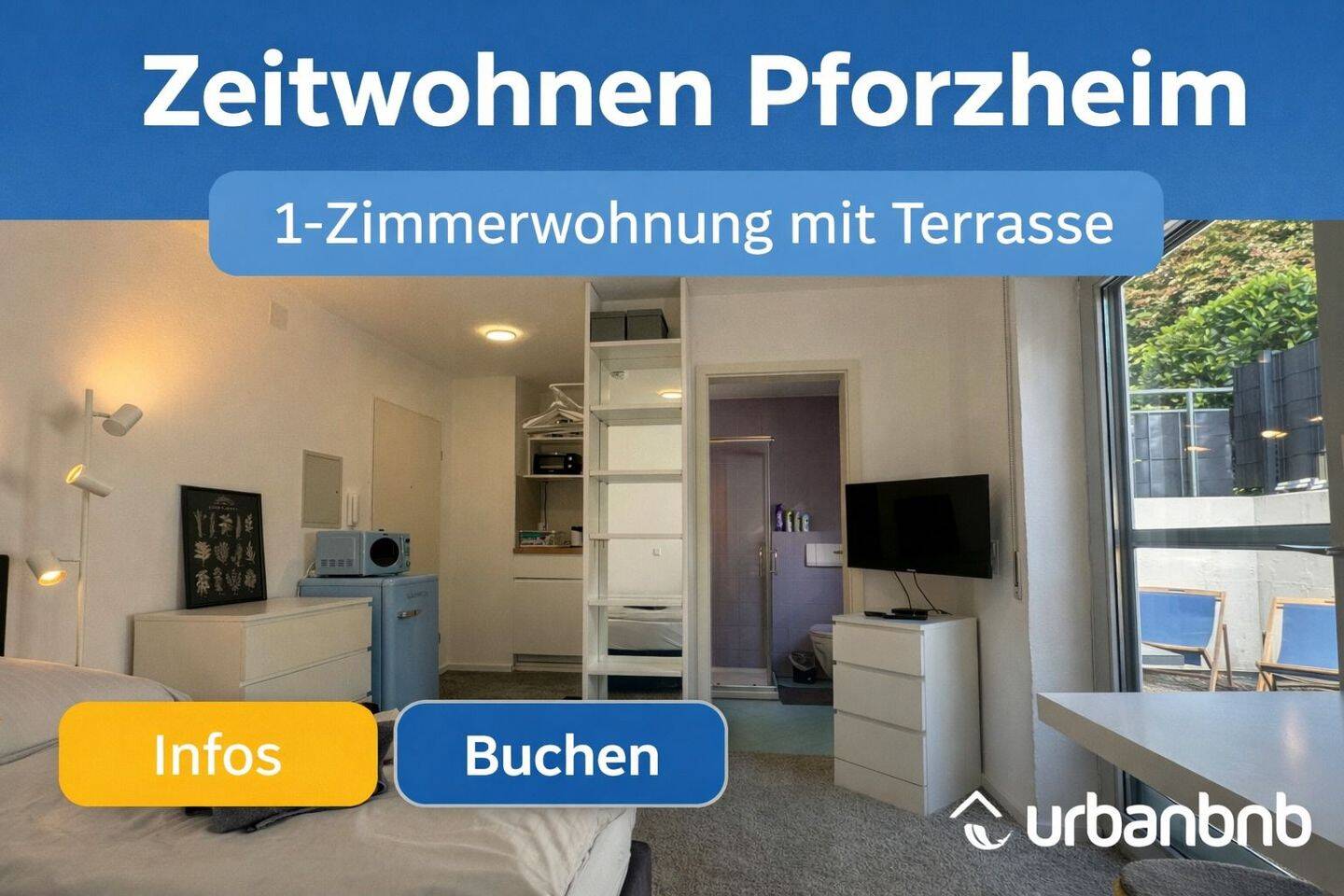 Möbliert Wohnen auf Zeit in Pforzheim