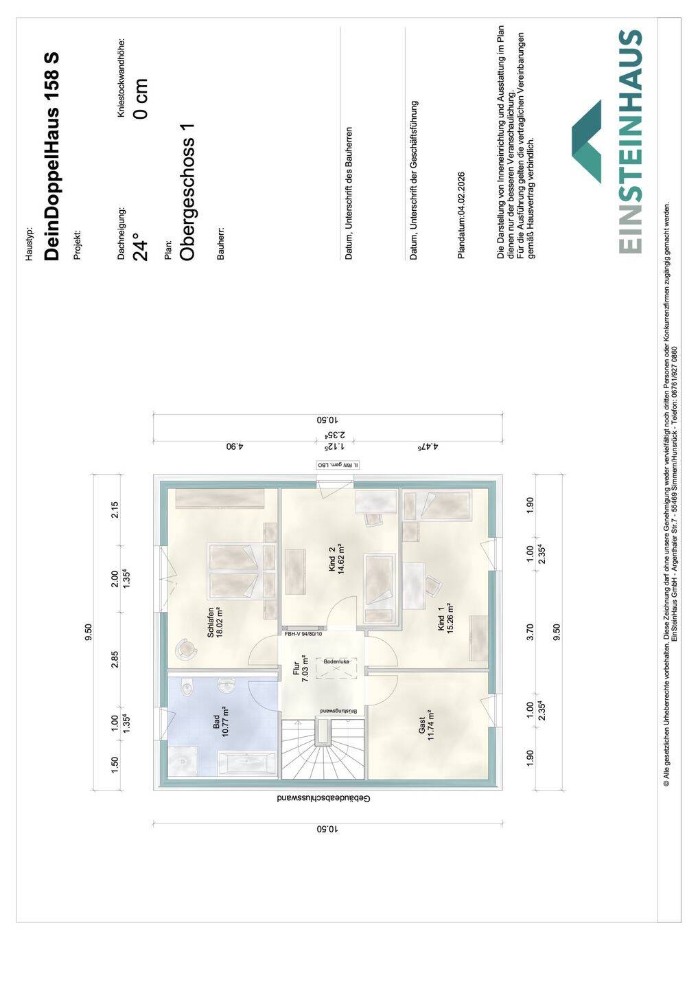 REH in Aschheim-OT inkl. Keller - schlüsselfertig – Aschheim – Vorschaubild 4