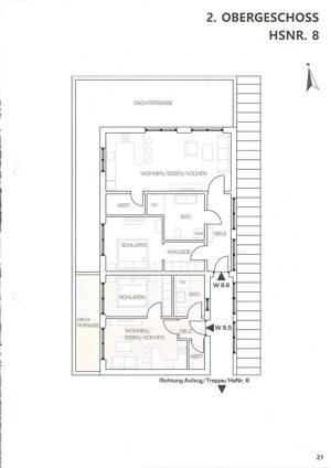 Penthouse-Feeling mit toller Dachterrasse Neubau im 2. OG in Ingolstadt-Mailing mit TG und Aufzug! – 85055 Ingolstadt – Vorschaubild 3