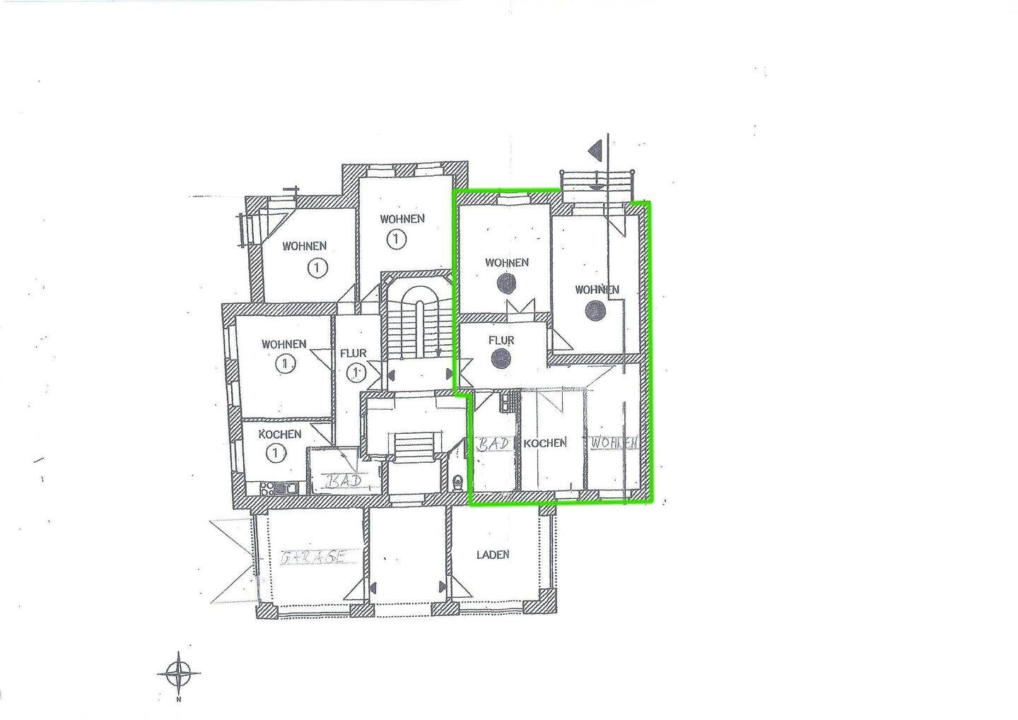 Stilvoll sanierte 3-Zimmer-Wohnung mit Privatgarten - Erstbezug nach Sanierung – Leipzig – Vorschaubild 8