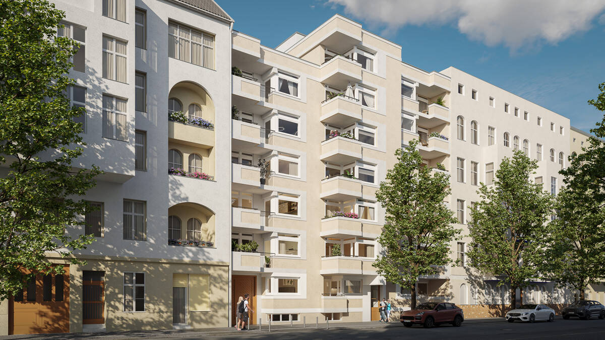 Eislebener Str: VERMIETETE 4-Zi-Whg, 91m² - 5.OG + Baugenehmigung für das DG mit 96 m² und Terrasse – Berlin – Vorschaubild 7