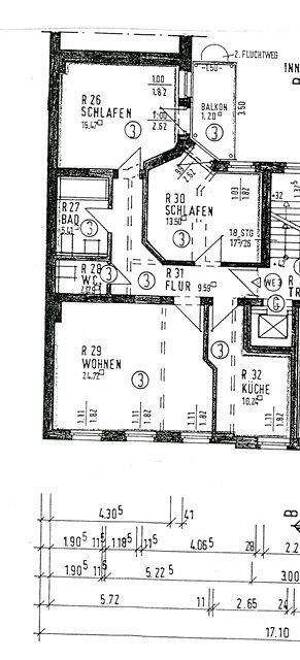 Wohnen in schöner 3-Raum Wohnung in Sudenburg. – 39112 Magdeburg – Vorschaubild 3