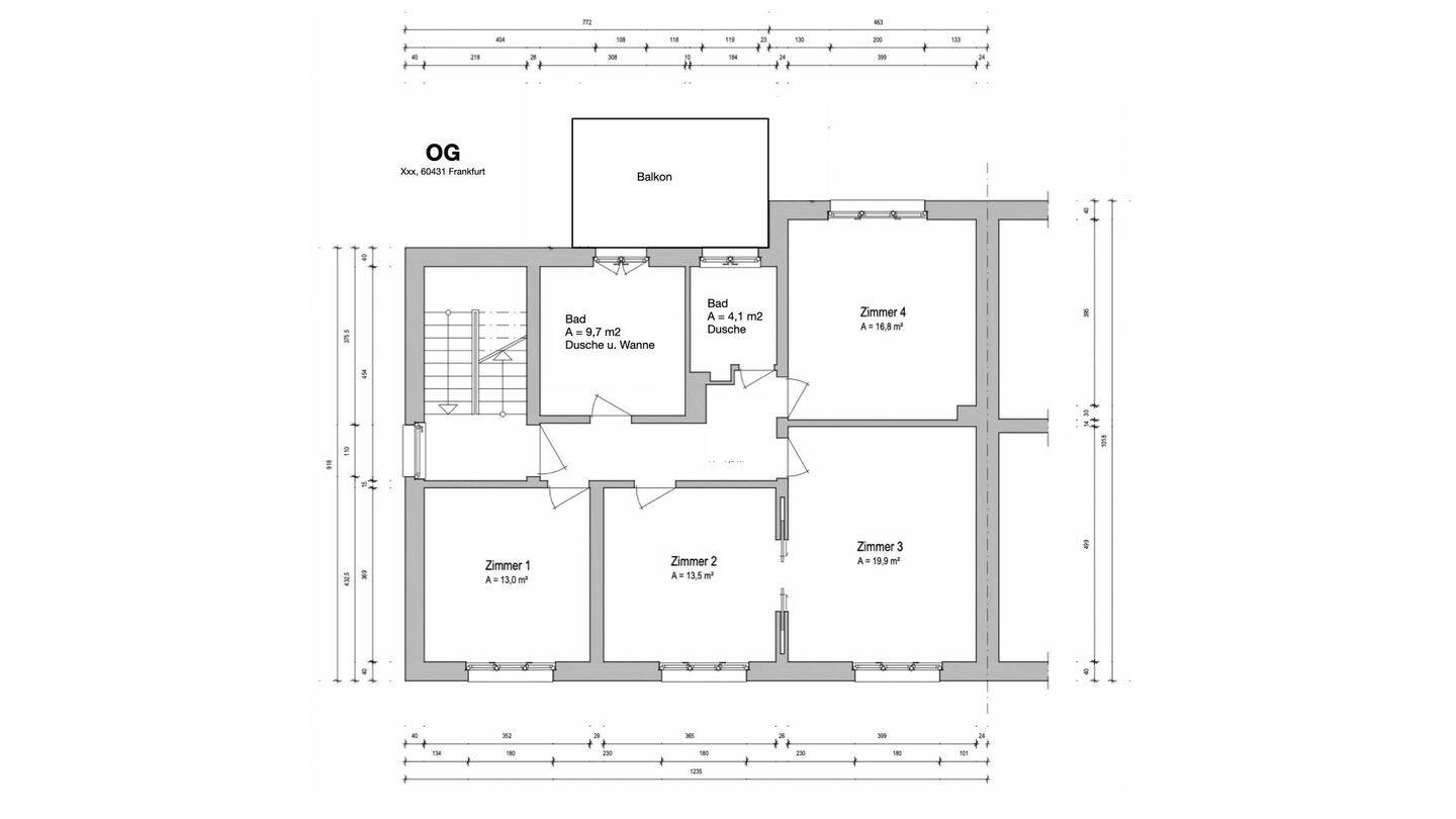 Hochwertig kernsaniertes Haus mit top Ausstattung in attraktiver Lage – Frankfurt am Main – Vorschaubild 3