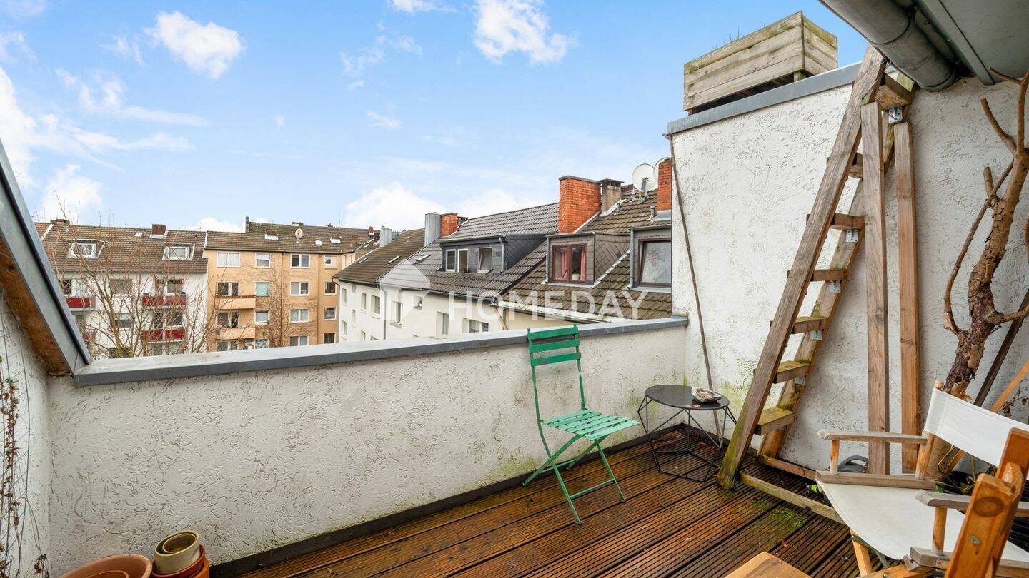 3-Zimmer-Dachgeschosswohnung mit Loggia, Gäste-WC und Spitzboden in Köln-Humboldt-Gremberg – Köln – Vorschaubild 3