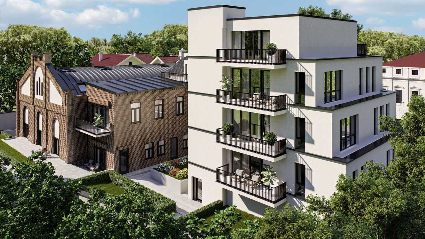 Altbaucharme trifft moderne Neubau 2-Zimmer-Wohnung im Ludenberger Ensemble – Düsseldorf – Vorschaubild 7