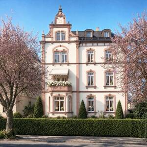 Gründerzeit trifft Moderne: 2-Zi.-Gartenwohnung in stilvoll sanierter Villa in Friedbergs Toplage - Erstbezug 2027 – 61169 Friedberg – Vorschaubild 3