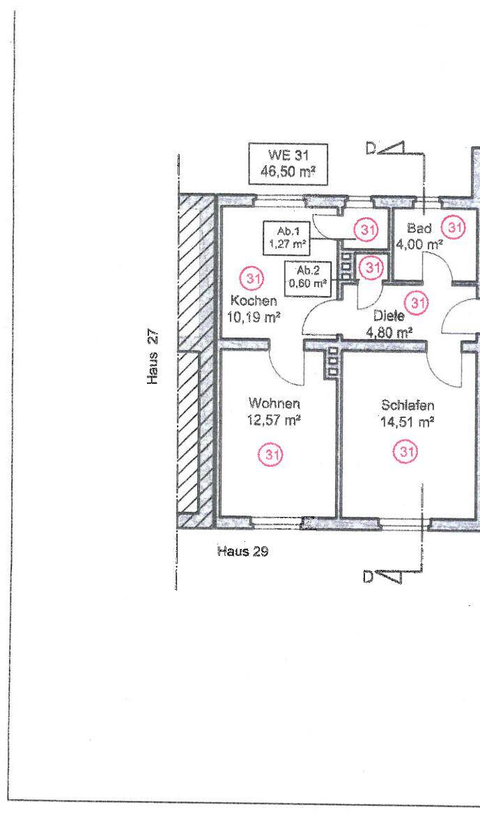 Platz für Ideen - gestalten Sie diese Wohnung nach Ihren Wünschen – Essen – Vorschaubild 8