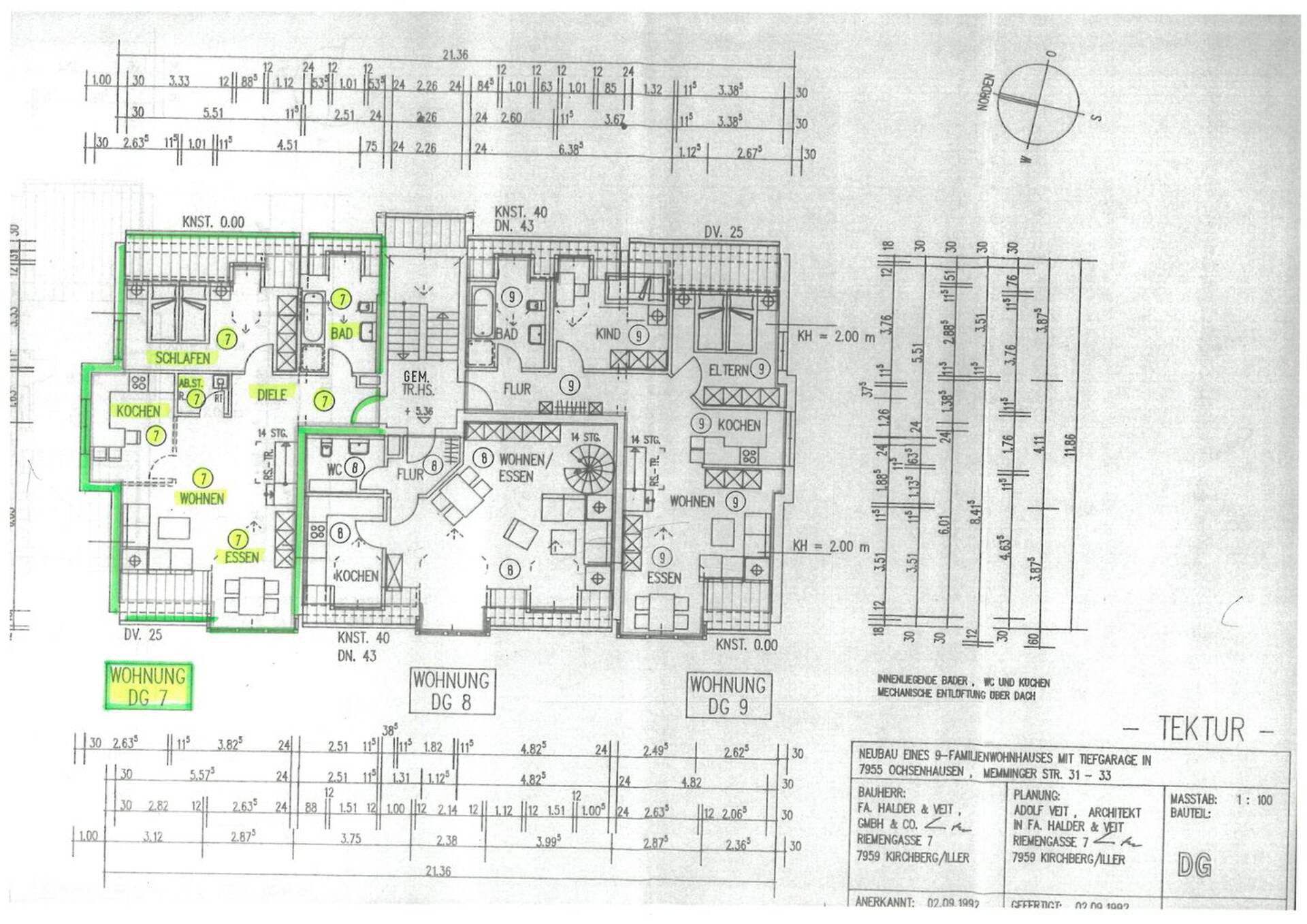 Dachgeschosswohnung in 88416 Ochsenhausen mit 76,98 m² kaufen