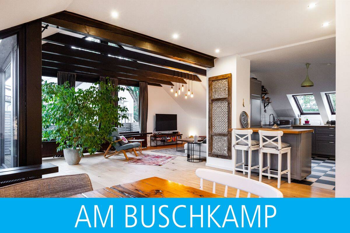 Architektur die begeistert! 4-Zi.- Eigentumswohnung mit Garage & Einbauküche – 33689 Bielefeld – Bild 1 von 9