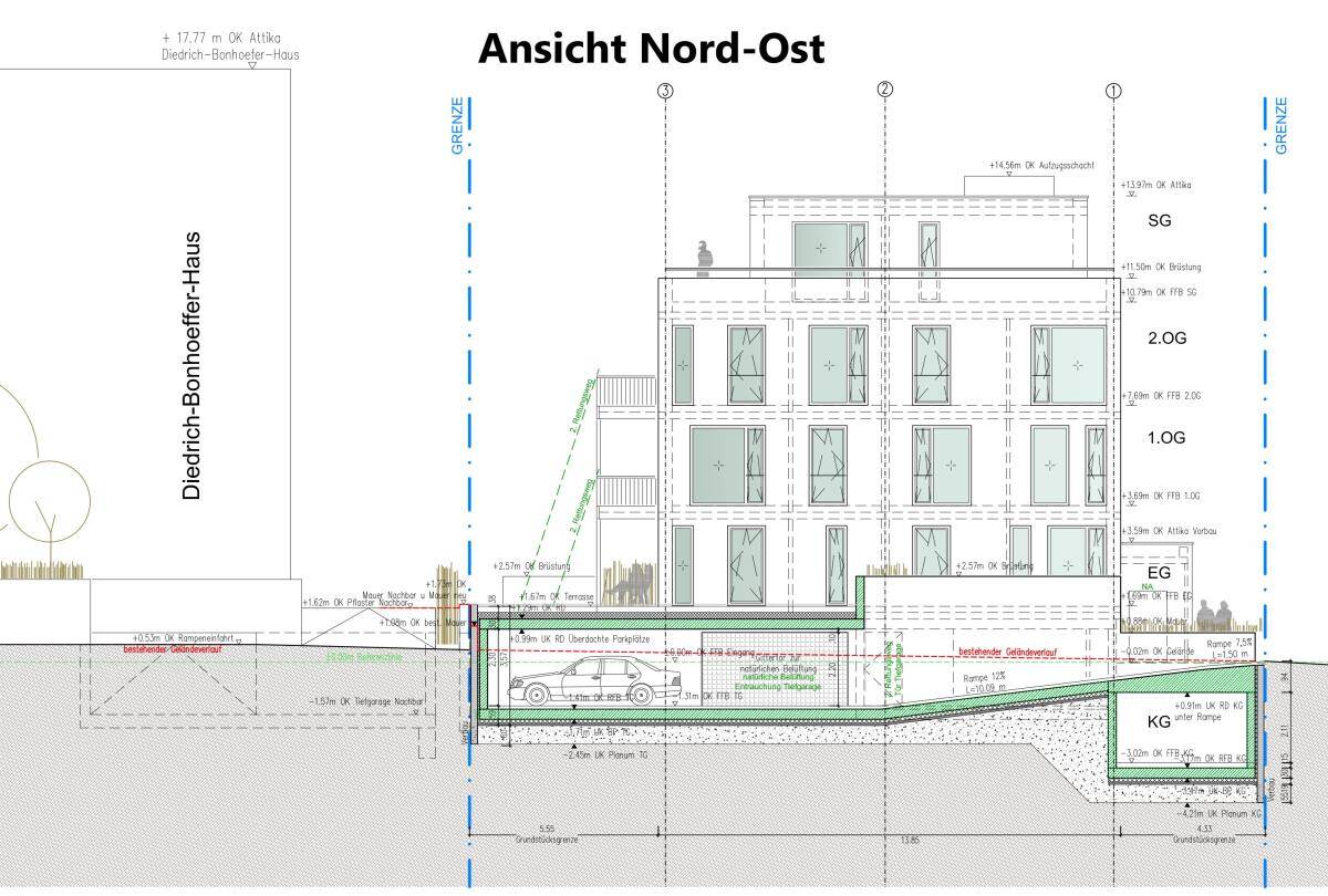 Helle altersgerechte Wohnung im KFW 40 Energiesparhaus Nähe Porta Nigra – Trier – Vorschaubild 5