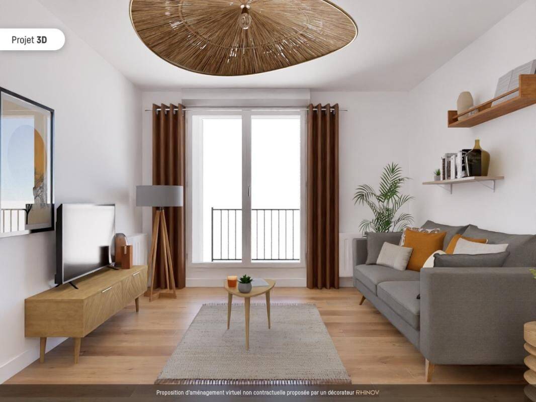 Appartement 3 pièces 65 m² · à Bobigny · 65 m² · 1 290 €/mois
