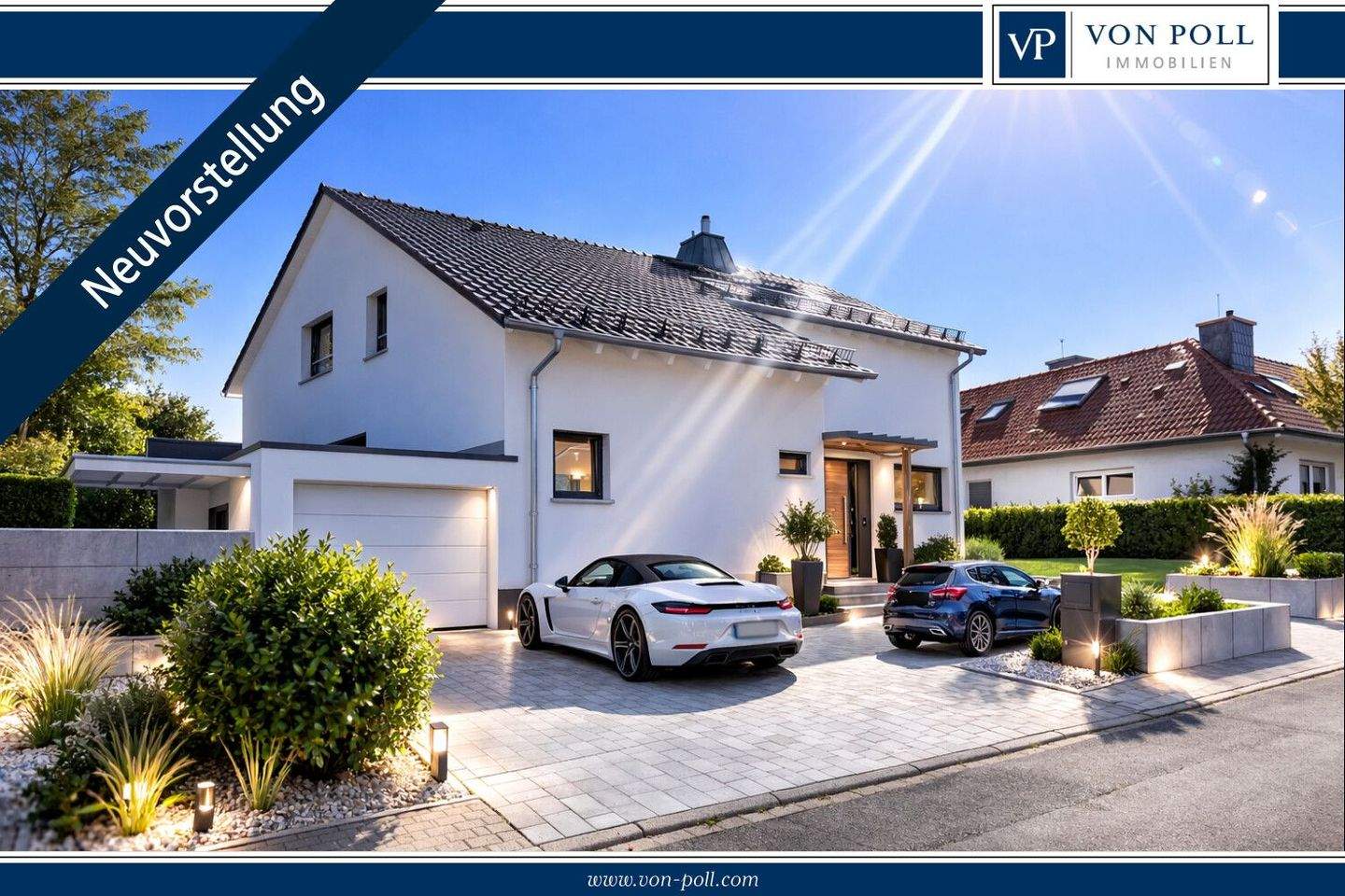 Modernes freistehendes Einfamilienhaus mit gehobender Austattung (Erbpachtgrundstück) – Bad Vilbel – Bild 1 von 9