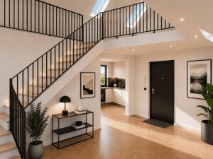 Familienfreundliche Neubauwohnung in Wellingsbüttel: 4 Zimmer mit Balkon und Stellplatz – 22393 Hamburg – Vorschaubild 3