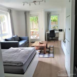 2253305 Dresden HomeCompany Möbliert/Furnished Studio Apartment mit Terrasse in Dresden-Plauen - Nähe Universität! 2 Personen – 1187 Dresden – Vorschaubild 1