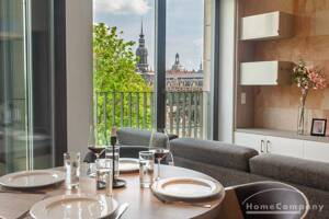 274762 HomeCompany Dresden Möbliert/Furnished Exklusives 2-Zimmer Apartment in Dresden-Altstadt Nähe Frauenkirche max. 4 Personen! – 1069 Dresden – Vorschaubild 4