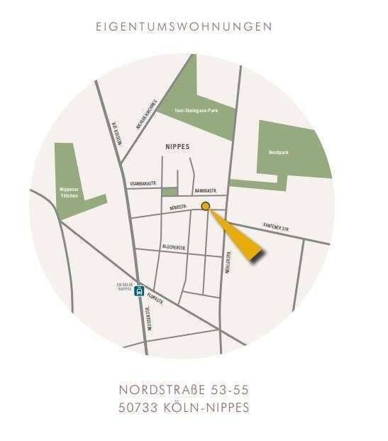 ++JUNG, fein & mit fantastischem Weitblick - Nippes - 2 - ZIMMER - WOHNUNG - MODERNISIERT++ – Köln – Vorschaubild 7